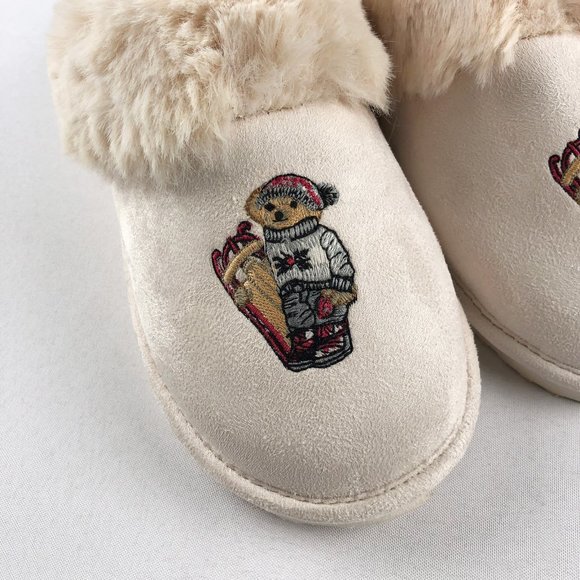 Polo Ralph Lauren Women's Faux Suede Slipper - Picture 5 of 7